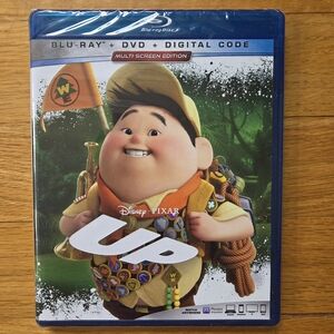 Disney Pixar UP Blu Ray + DVD + Digital Code NWT